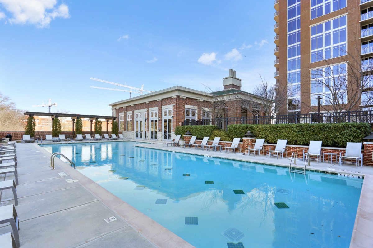 Brookwood Atlanta Pool Deck with outdoor amenities